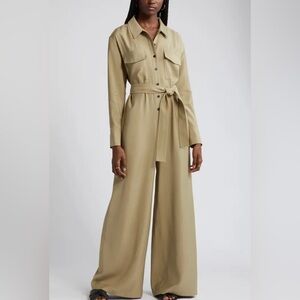 Long Sleeve Utility Jumpsuit